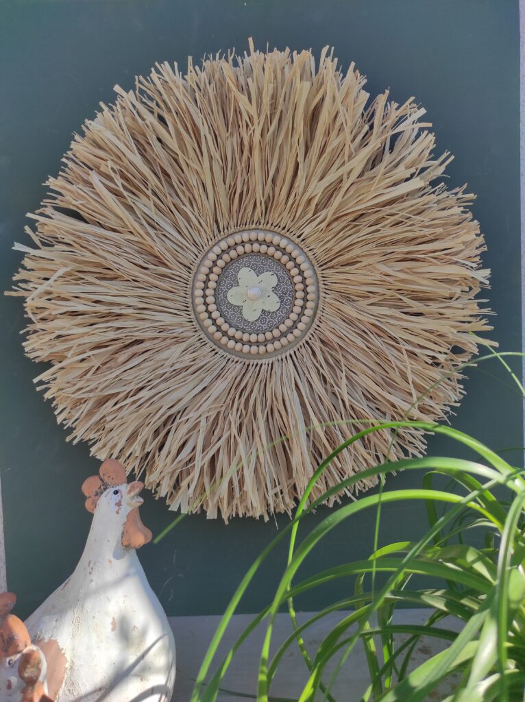 Décoration murale, style jujuhat mais sans les plumesJu0230